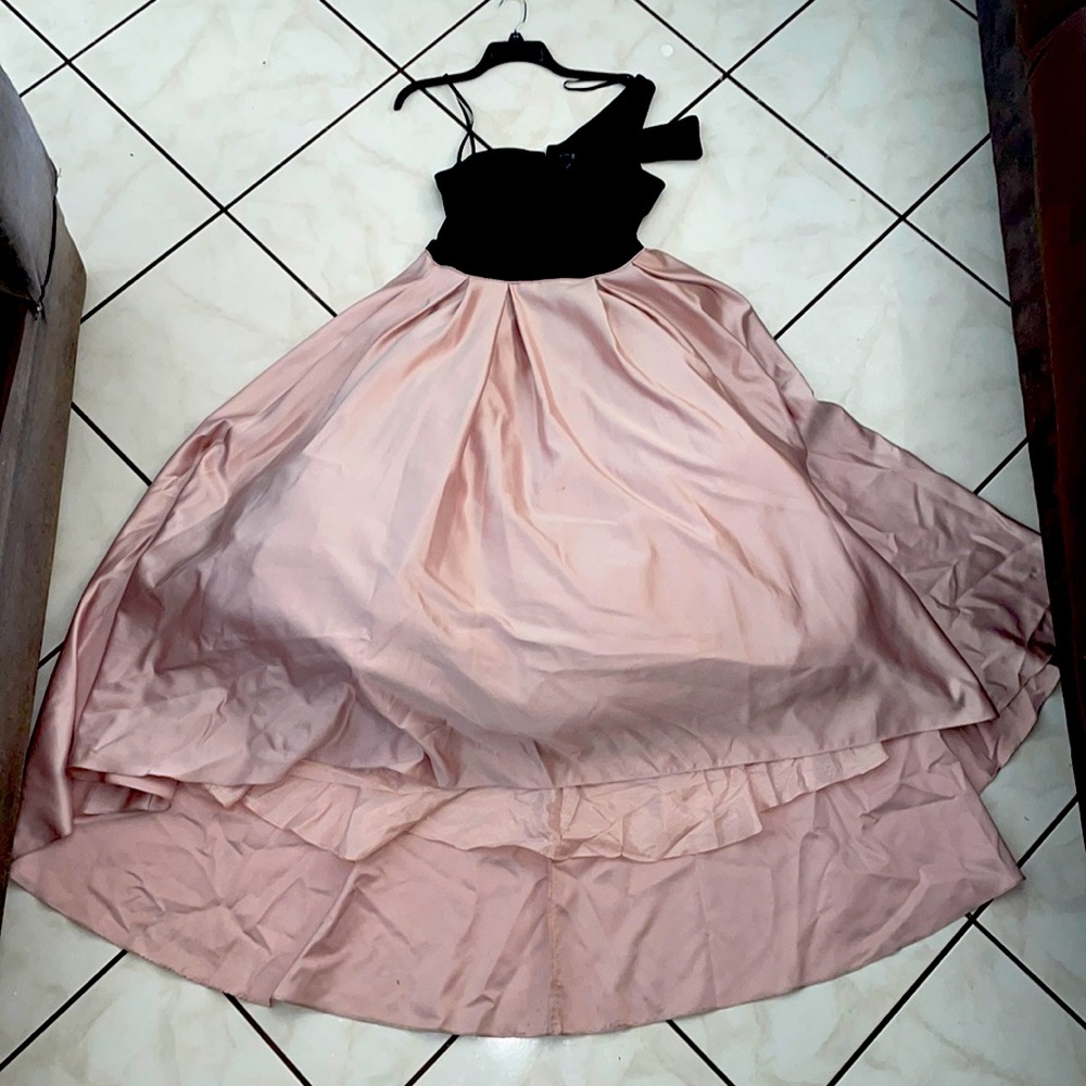 Pink and Black Betsy and Adam Dress